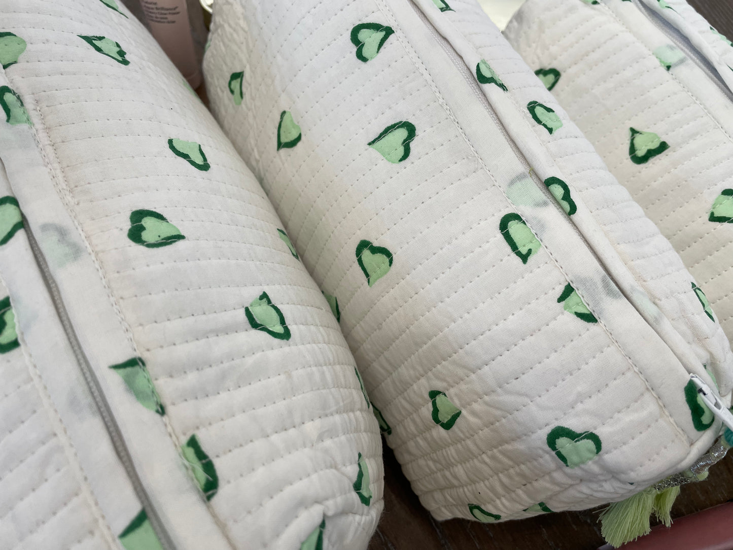 Tranquil Tropics Handblock Printed Multiuse Pouch