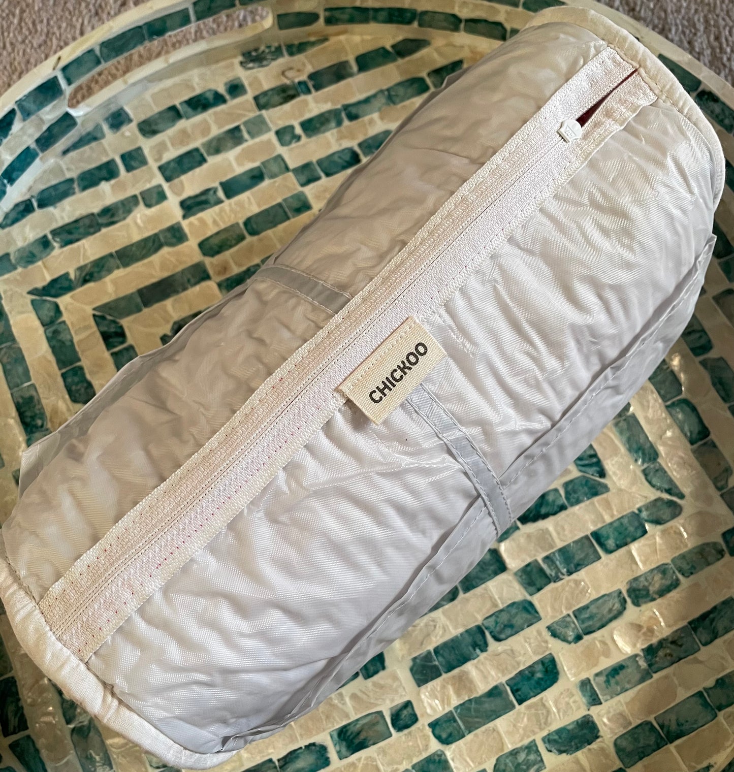 Wanderlust Waves Handblock Printed Multiuse Pouch