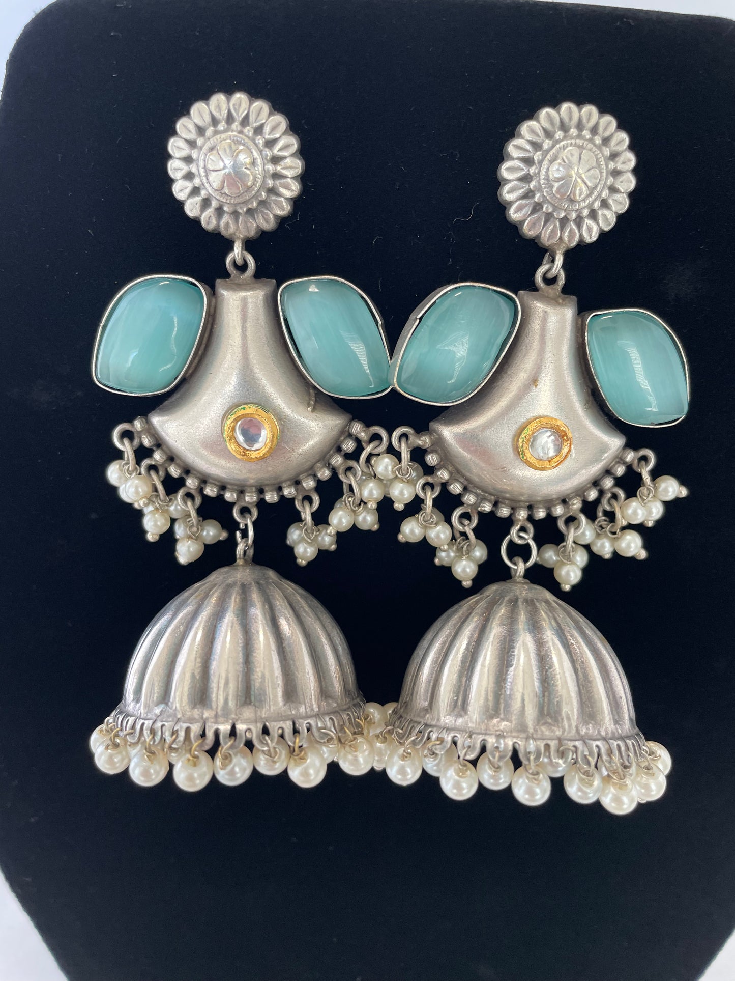 Brass Blossoms Earrings