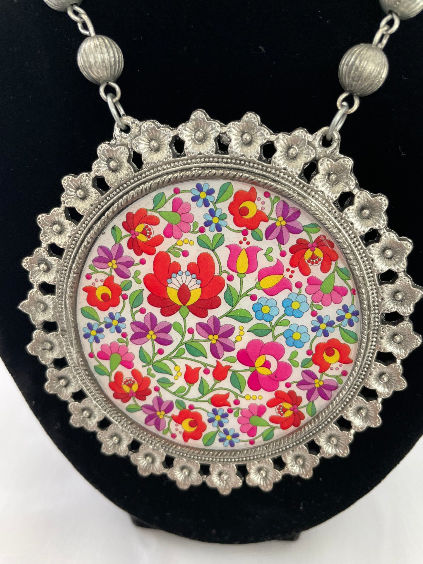 Blossom Necklace with Earrings