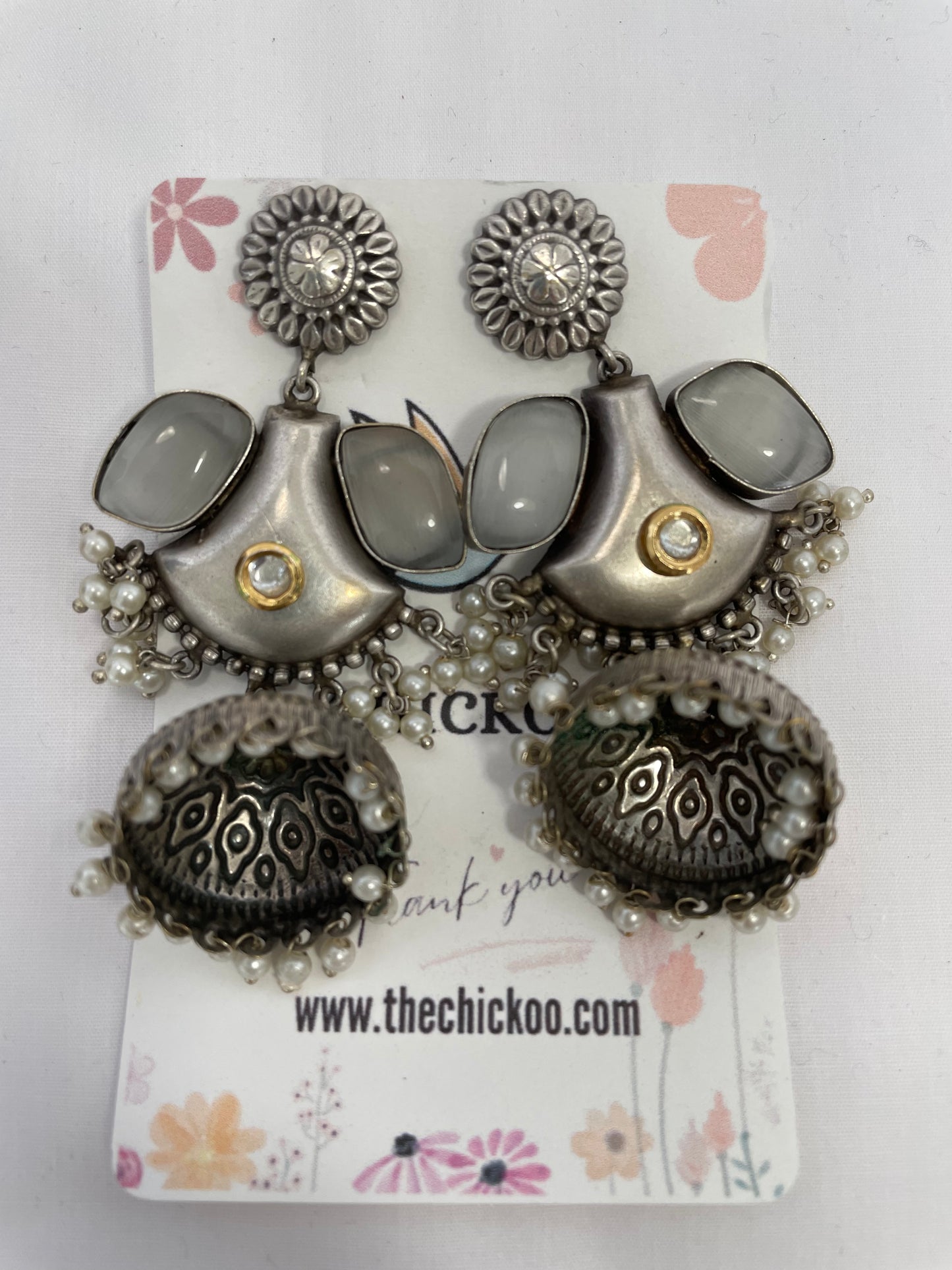 Brass Blossoms Earrings