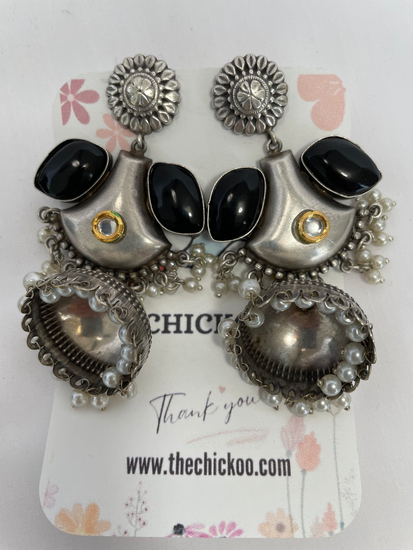 Brass Blossoms Earrings
