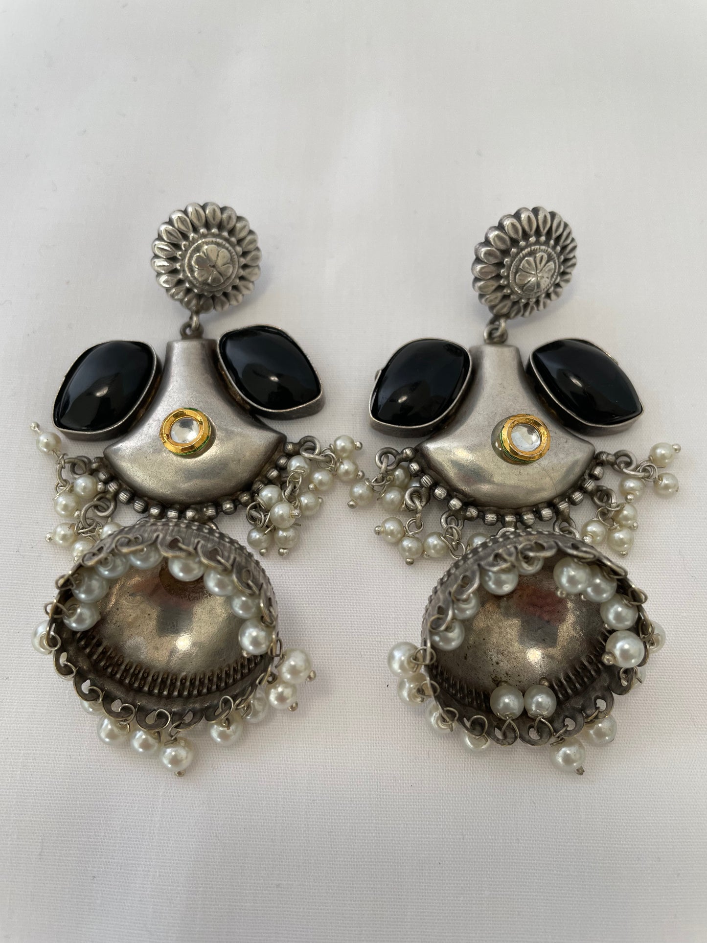 Brass Blossoms Earrings
