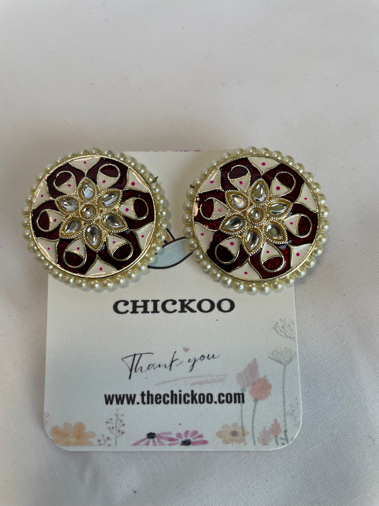 Chandra Kundan Earrings