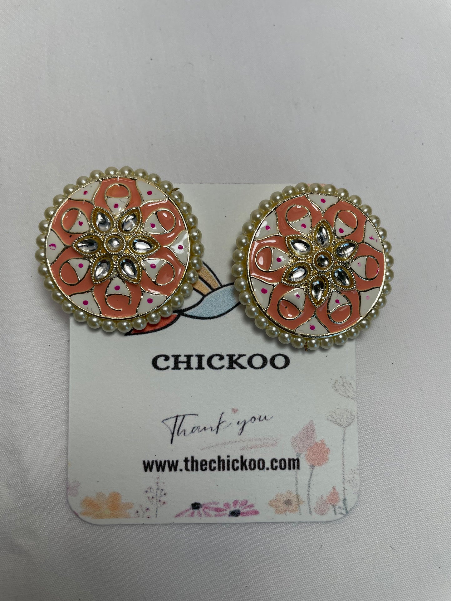 Chandra Kundan Earrings