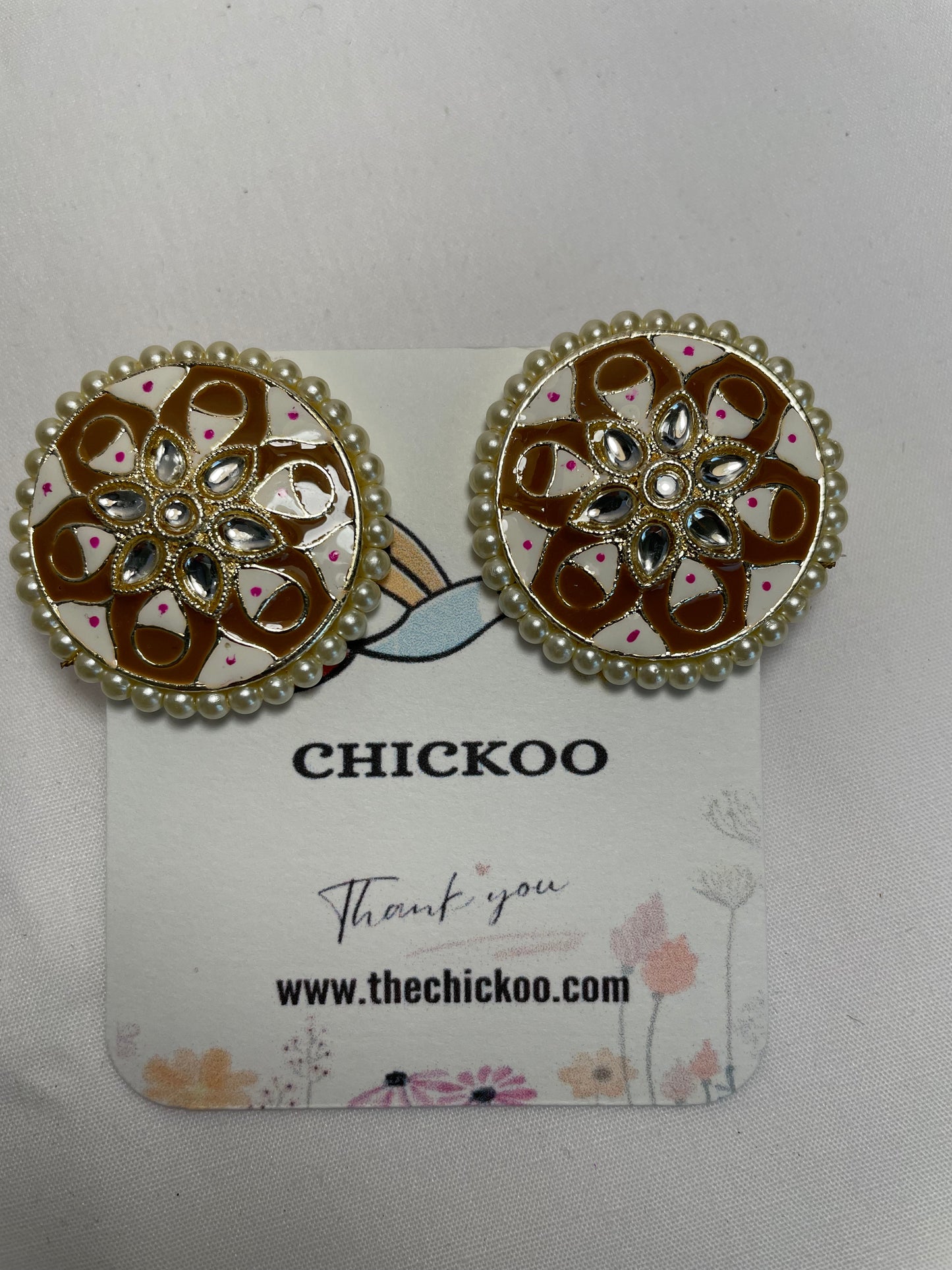 Chandra Kundan Earrings
