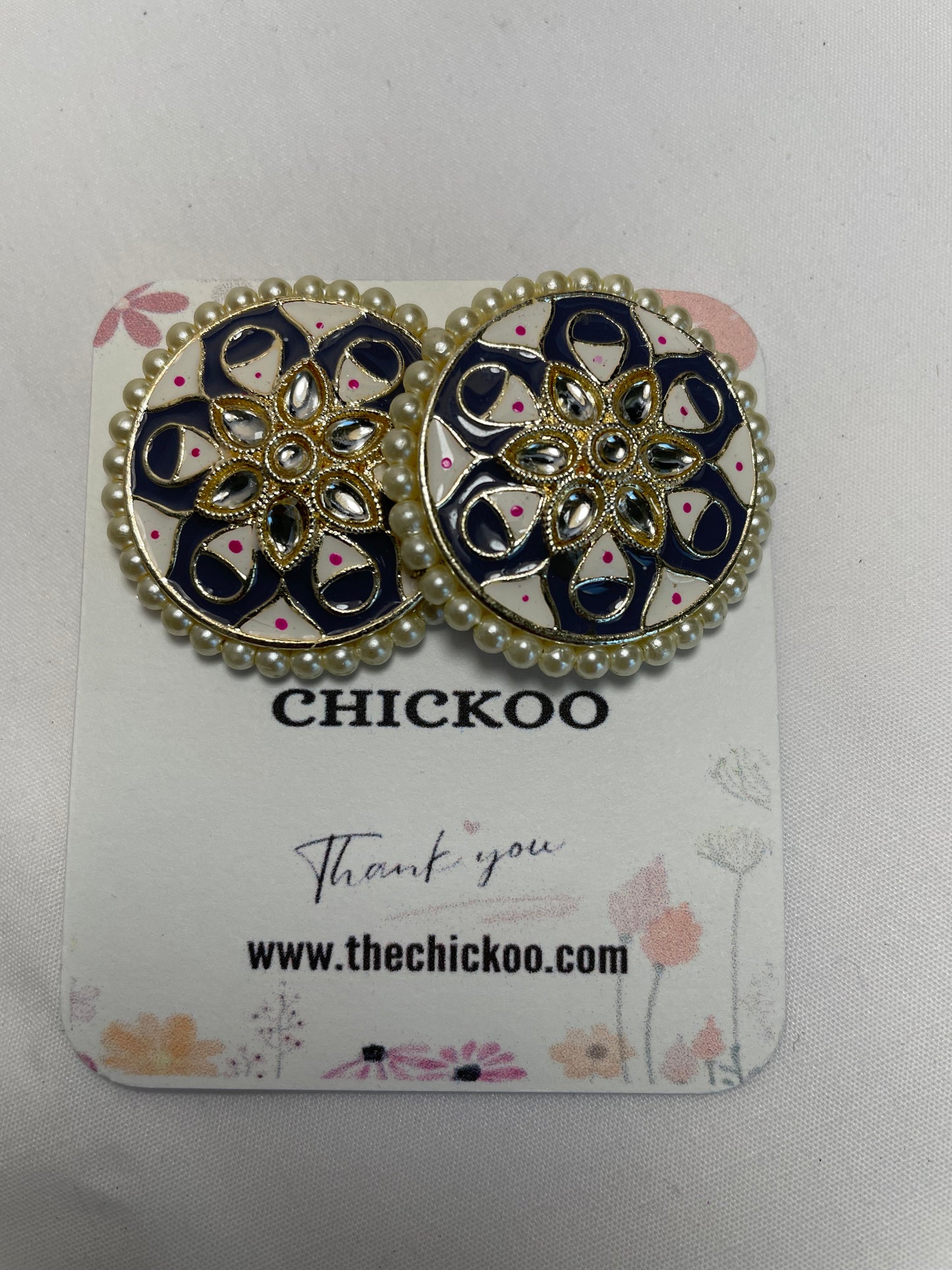 Chandra Kundan Earrings