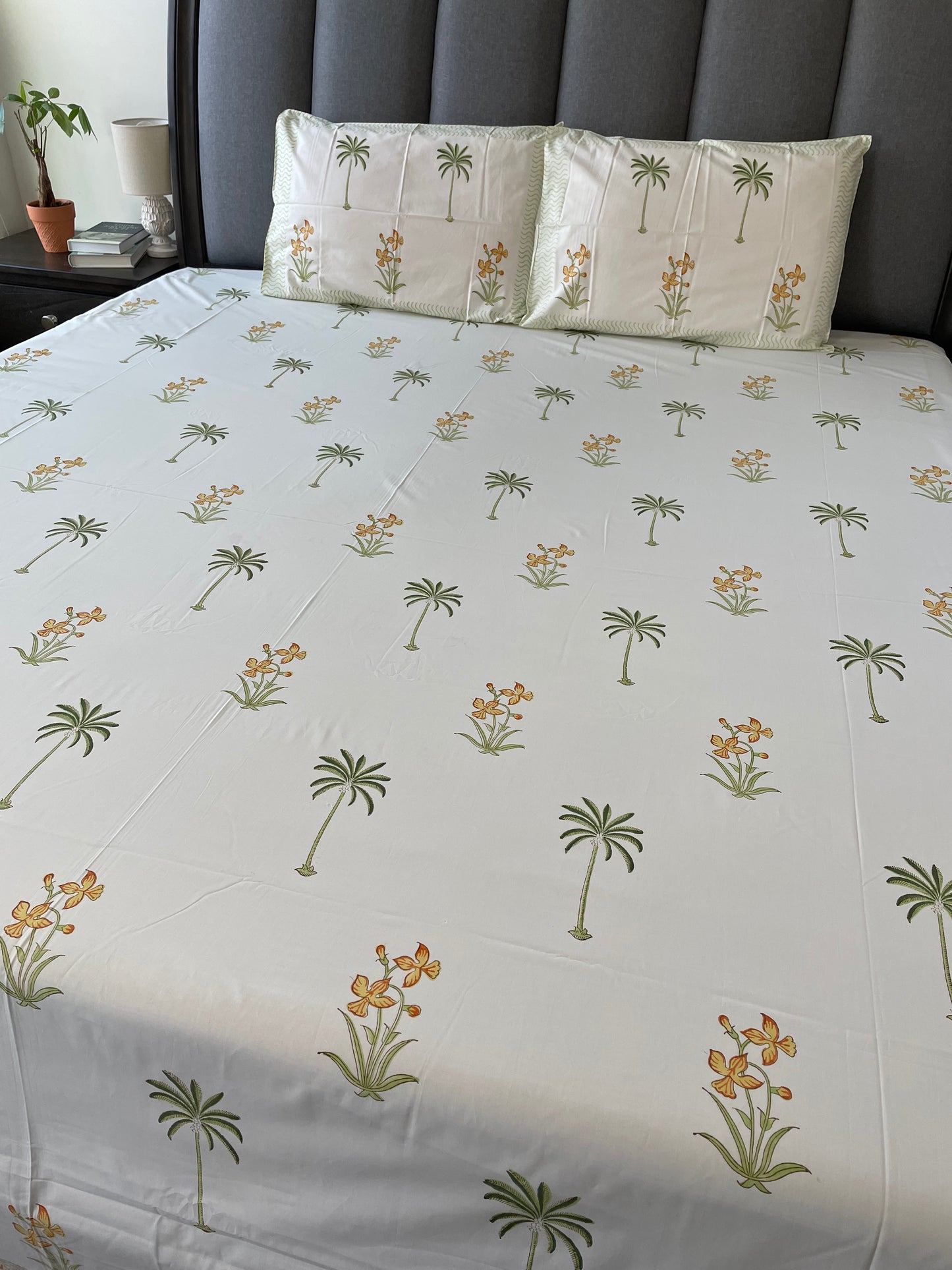 Island Escape Handblock Printed Sheet