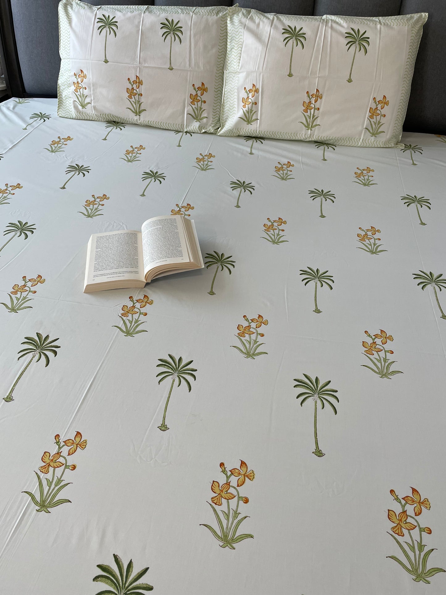 Island Escape Handblock Printed Sheet