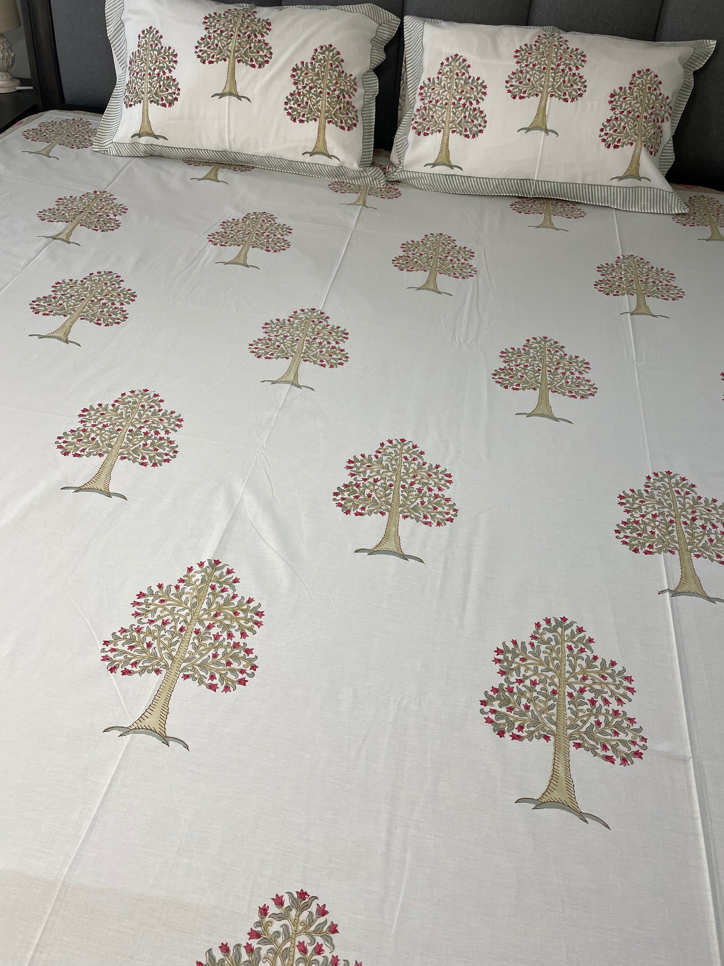 Meadow Magic Handblock Printed Cotton Sheet