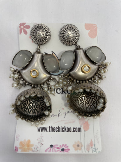 Brass Blossoms Earrings