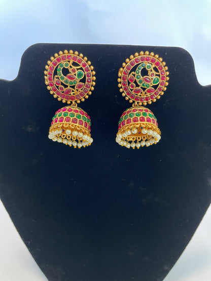 Golden Glimmer Earrings