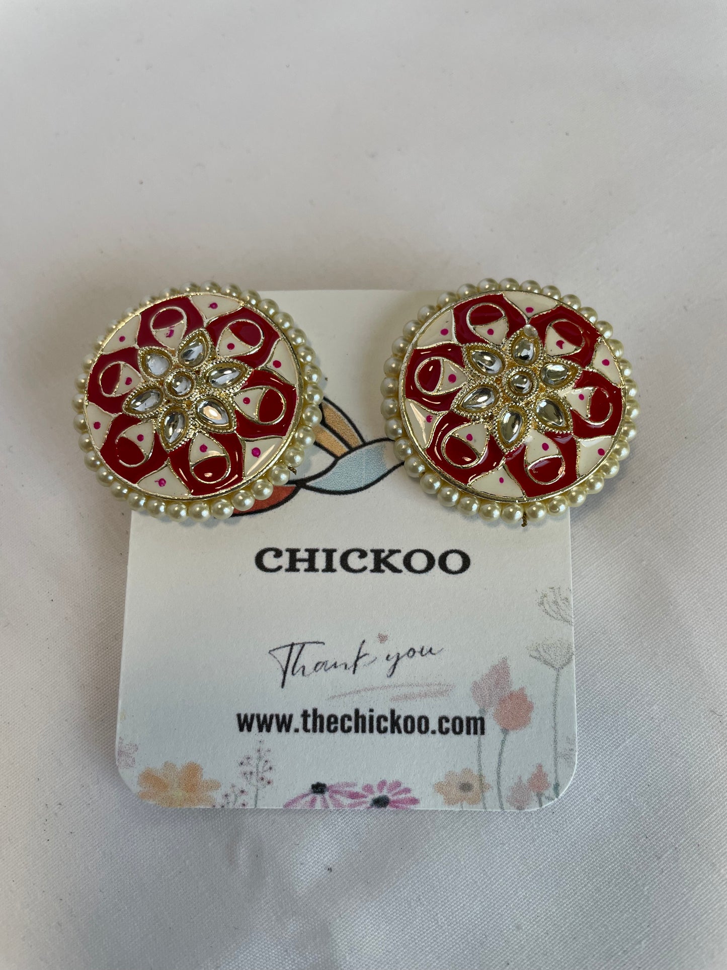 Chandra Kundan Earrings