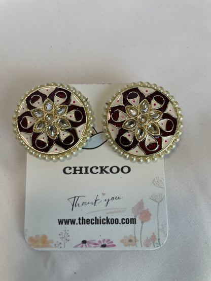 Chandra Kundan Earrings